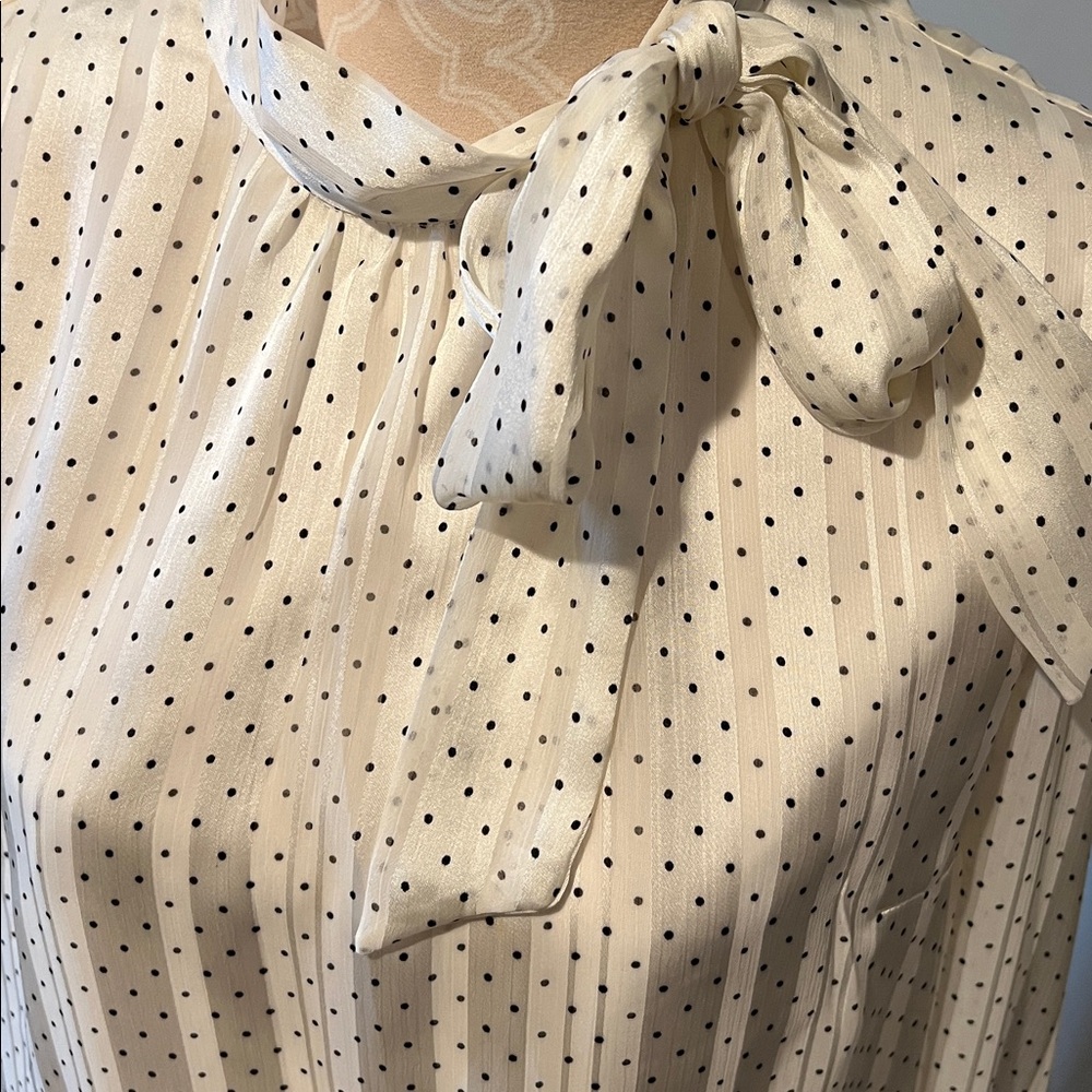 Polka dot blouse - Picture 2 of 3